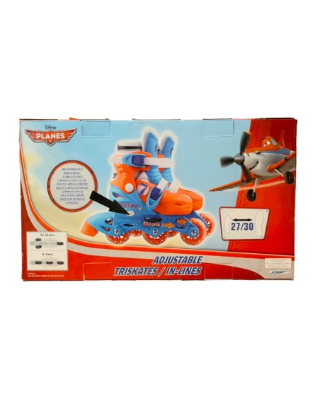 PATINES EN LINEA EVOLUTIVOS DISNEY PLANES. STAMP.