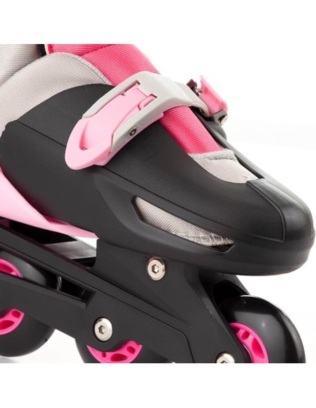 PATINS EN LÍNEA EVOLUTIUS. 4 EN 1. ROSA. MOLTO