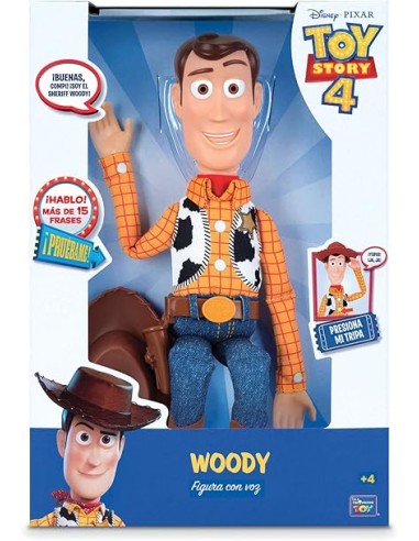 WOODY FIGURA AMB VEU. TOY STORY 4. BIZAK. 