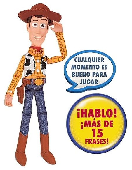 WOODY FIGURA AMB VEU. TOY STORY 4. BIZAK. 