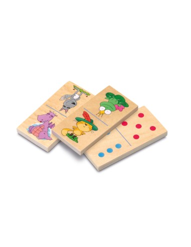 DOMINO DE MADERA REVERSIBLE. CAYRO