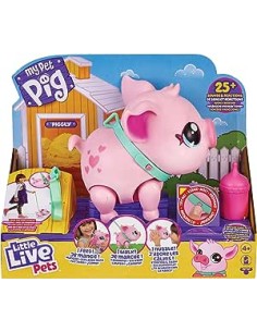 LITTLE LIVE PETS.  MY PET PIG. CERDITO INTERACTIVO. FAMOSA.