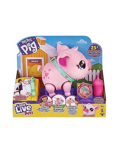 LITTLE LIVE PETS.  MY PET PIG. CERDITO INTERACTIVO. FAMOSA.