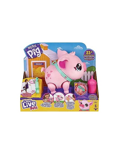 LITTLE LIVE PETS.  MY PET PIG. CERDITO INTERACTIVO. FAMOSA.