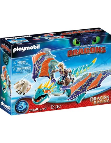 70728 PLAYMOBIL DRAGONS DRAGON RACING ASTRID I TEMPESTA.