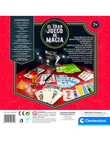EL GRAN JUEGO DE MAGIA. CLEMENTONI.