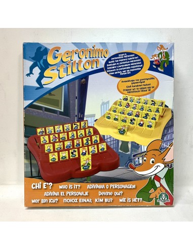 GERONIMO STILTON - ADIVINA EL PERSONAJE. GIOCHI PREZIOSI