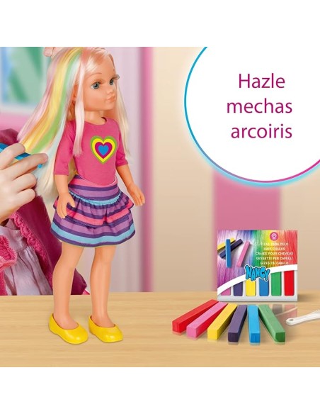 NANCY UN DÍA HACIENDO MECHAS. FAMOSA. COMPRAR