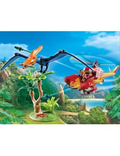 9430 PLAYMOBIL THE EXPLORERS HELICÒPTERO CON PTEROSAURIO.... 2