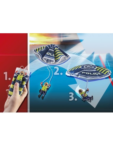 70781 PLAYMOBIL CITY ACTION Paracaídas de...