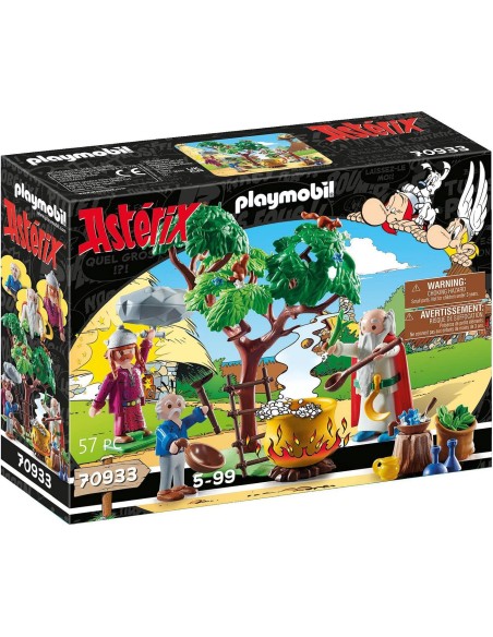 70933 PLAYMOBIL ASTÉRIX Panorámix con el caldero de la Poción mágica. COMPRAR.