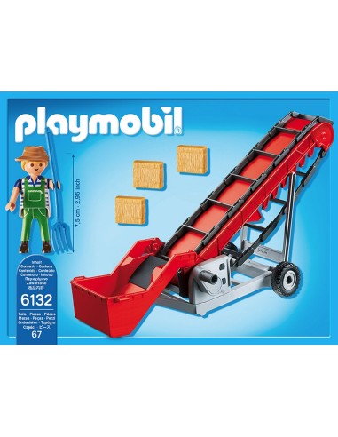 6132 PLAYMOBIL COUNTRY Cinta transportadora de...