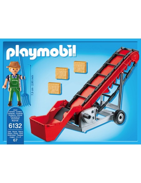 6132 PLAYMOBIL COUNTRY Cinta transportadora de heno