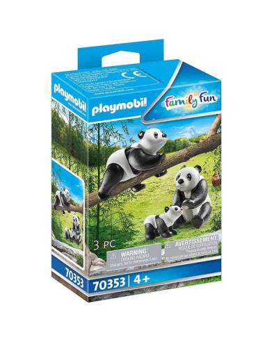 70353 PLAYMOBIL FAMILY FUN. Panda y Bebé