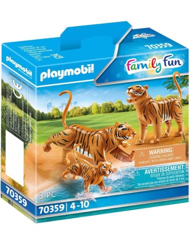 70359 PLAYMOBIL FAMILY FUN. Tigres con Bebé.