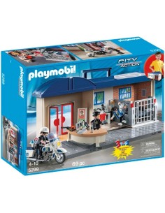 5299 PLAYMOBIL CITY ACTION. Maletín Estación de Policía.