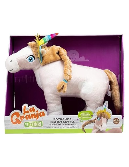 POTRANCA MARGARITA. LA GRANJA DE ZENON. EL MEU PRIMER PELUIX MUSICAL. BANDAI. 