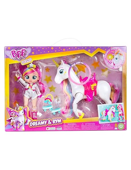 NINA BFF SÈRIE 3 TALENTS DREAMY I RYM. BEBES PLORONS. IMC TOYS