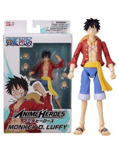 ANIME HEROES - FIGURA DE ACCIÓN LUFFY. BANDAI