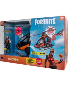 FORTNITE HELICÓPTERO CHOPPA CON FIGURA BLAZE. GIOCHI...