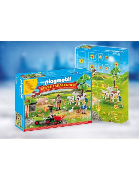 70189 PLAYMOBIL CALENDARI D'ADVENT GRANJA.