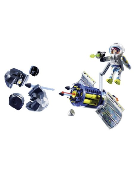 9490 PLAYMOBIL SPACE SATÈL·LIT AMB LÀSER PER ALS METEORITS.