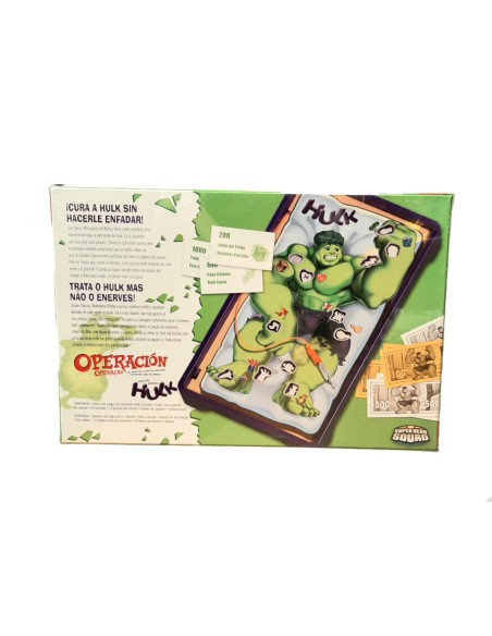 JOC DE TAULA OPERACIÓN HULK. HASBRO.