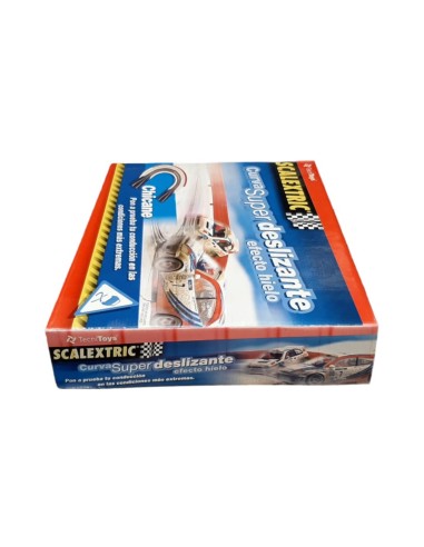 SCALEXTRIC CURVA SUPER DESLIZANTE EFECTO HIELO...