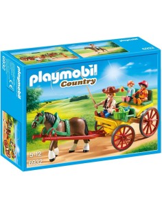 6932 PLAYMOBIL COUNTRY CARRUAJE Y CABALLO.