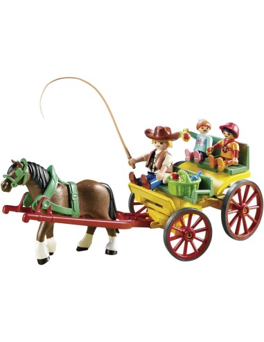 6932 PLAYMOBIL COUNTRY CARRUAJE Y CABALLO.