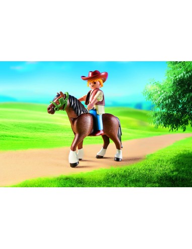 6932 PLAYMOBIL COUNTRY CARRUAJE Y CABALLO.