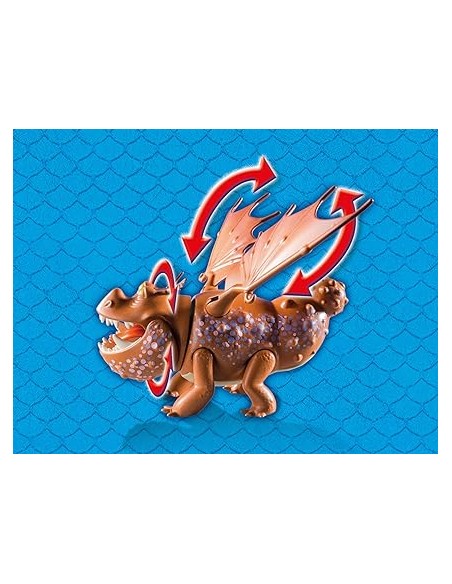 9460 PLAYMOBIL DRAGONS BARRILETE Y PATAPEZ.
