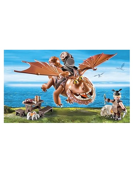 9460 PLAYMOBIL DRAGONS BARRILETE Y PATAPEZ.