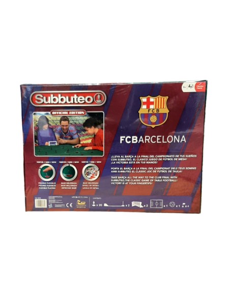 JOC DE TAULA SUBBUTEO FC BARCELONA OFFICIAL EDITION FAMILIAR. HASBRO.