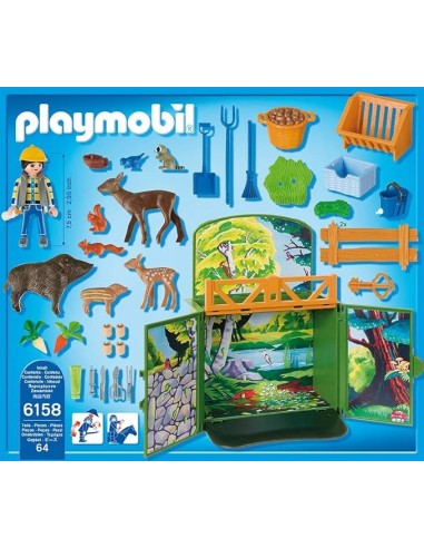 6158 PLAYMOBIL COUNTRY COFRE DEL BOSC