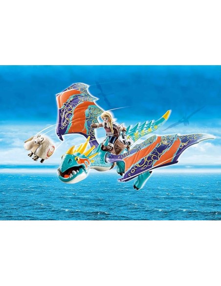 70728 PLAYMOBIL DRAGONS DRAGON RACING ASTRID Y TORMENTA