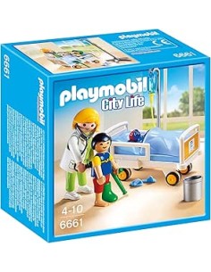 6661 PLAYMOBIL CITY LIFE. DOCTOR CON NIÑOS.