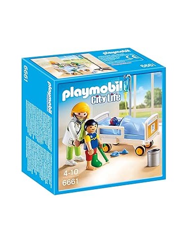 6661 PLAYMOBIL CITY LIFE. DOCTOR CON NIÑOS.