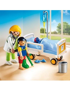 6661 PLAYMOBIL CITY LIFE. DOCTOR CON NIÑOS. 2