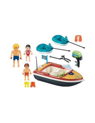 70091 PLAYMOBIL FAMILY FUN LANXA AMB FLOTADORS.