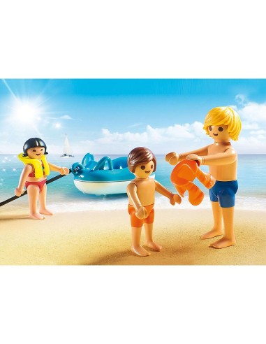 70091 PLAYMOBIL FAMILY FUN LANXA AMB FLOTADORS.