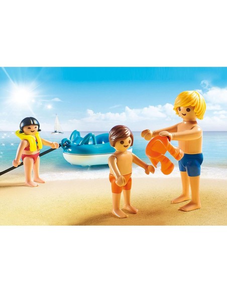 70091 PLAYMOBIL FAMILY FUN LANXA AMB FLOTADORS.