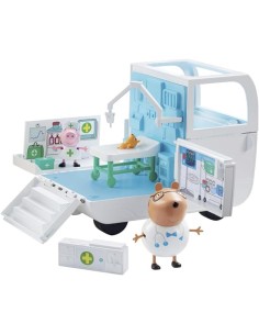PEPPA PIG AMBULANCIA Y CENTRO MEDICO. BANDAI 2