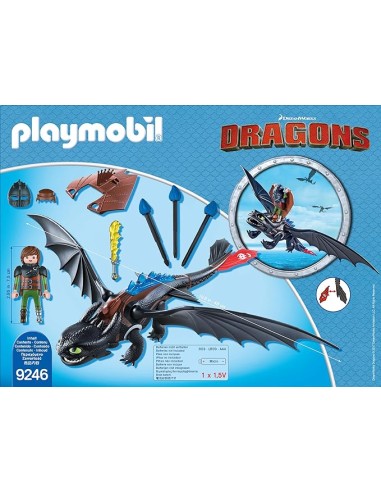 9246 PLAYMOBIL DRAGONS HIPO Y DESDENTADO.