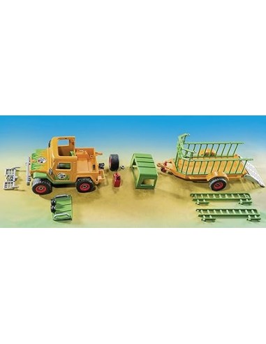 6937 PLAYMOBIL WILD LIFE CAMIÓ AMB REMOLC I...