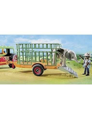 6937 PLAYMOBIL WILD LIFE CAMIÓN CON REMOLQUE Y...