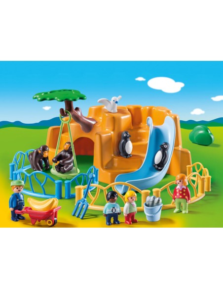 9377 PLAYMOBIL 1.2.3. ZOO.