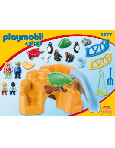 9377 PLAYMOBIL 1.2.3. ZOO.