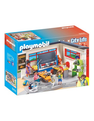 9455 PLAYMOBIL CITY LIFE CLASSE D'HISTÒRIA. 