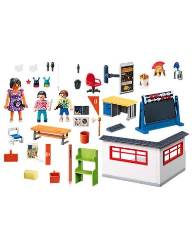 9455 PLAYMOBIL CITY LIFE CLASSE D'HISTÒRIA. 